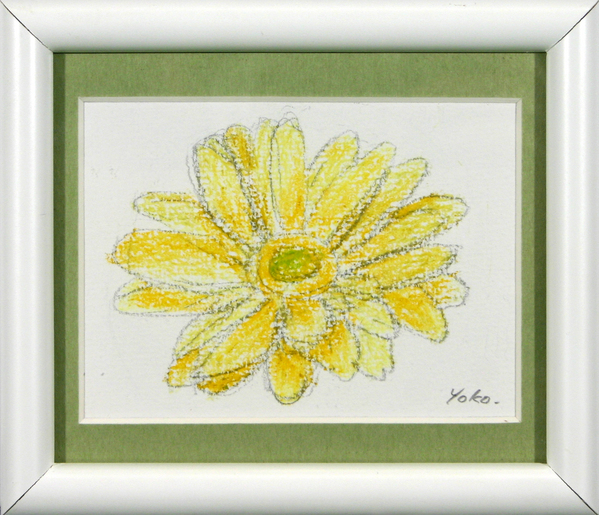 ガーベラ 油絵 P8（455×333mm） P8（455×333mm）