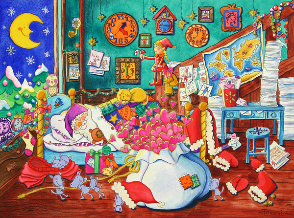 サンタさんへのおくりもの