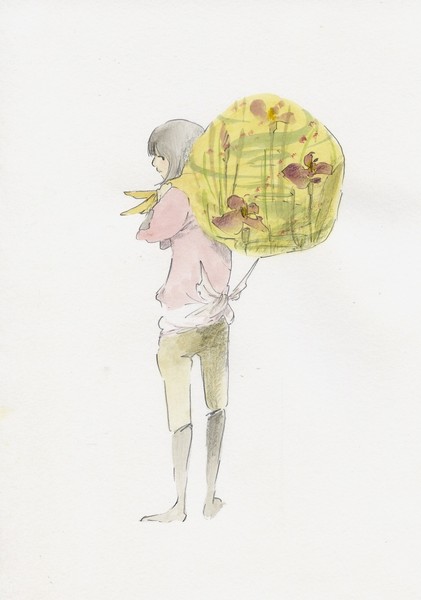 イラスト画 荷物2 ホワイトコック Art Meter
