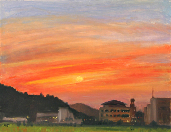 夕景」 by HN｜Artmeter｜暮らしを彩るアートが、きっと見つかる