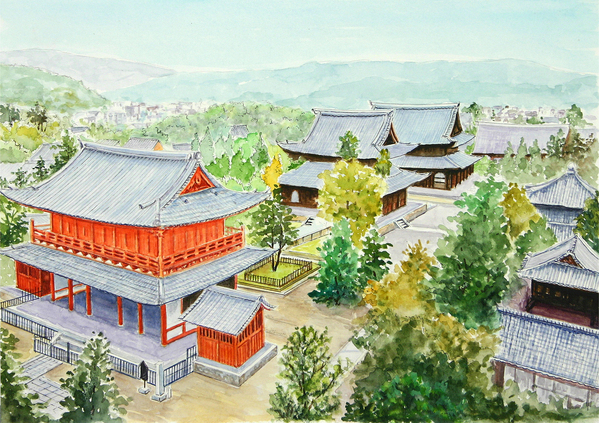 【オーダー】妙心寺全景