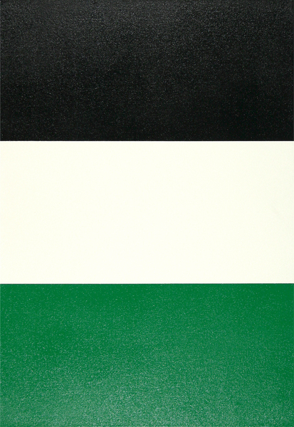 black / green