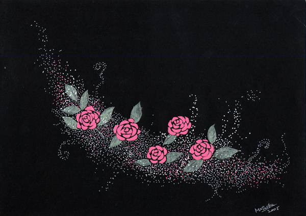 ピンクの薔薇