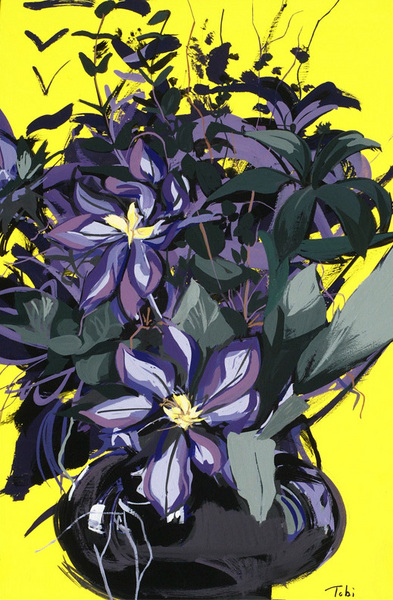 紫の花