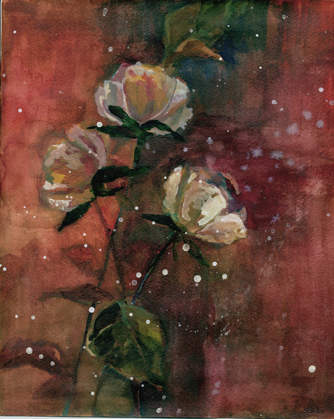枯れた花