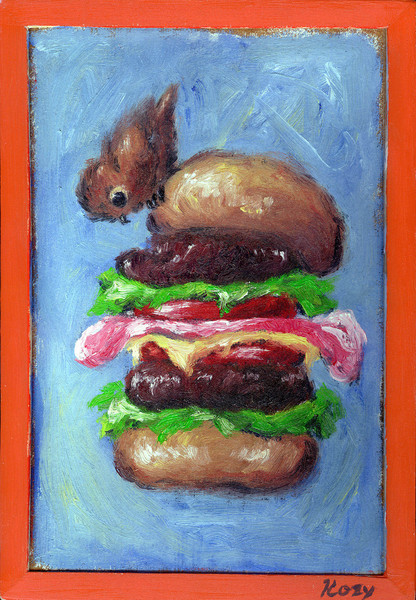 バーガー&フクロウ