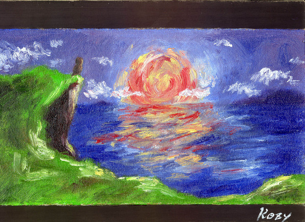 夕暮れ