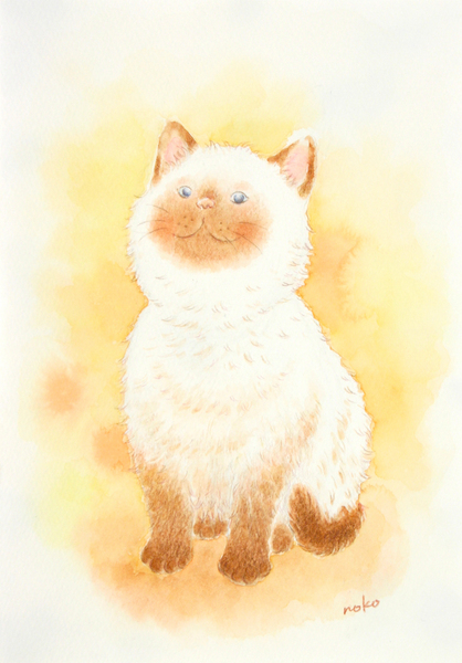 イラスト画 おねだり Noko Art Meter