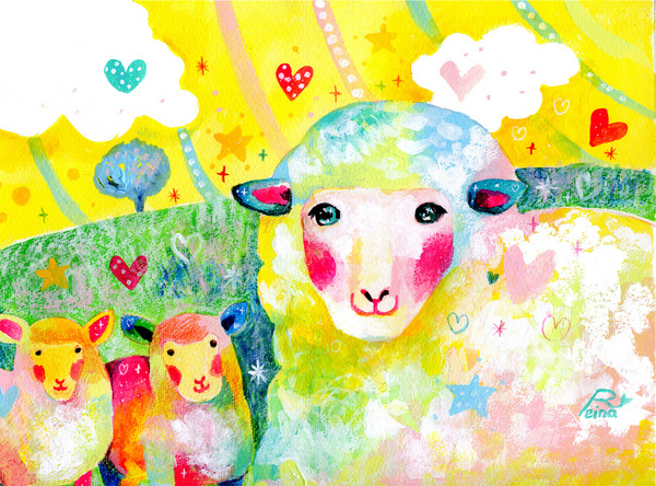 イラスト画 おかーたん 佐藤玲奈 Art Meter イラスト画 おかーたん 佐藤玲奈 Art Meter