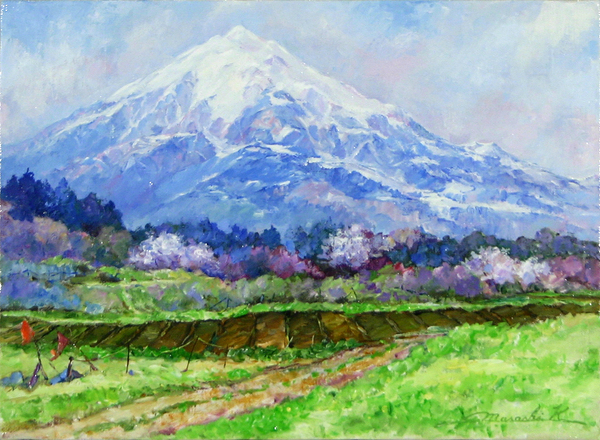 霊峰岩木山」 by 旅びっとん｜Artmeter｜暮らしを彩るアートが、きっと