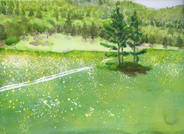 湿原の5月　パステル画 湿原の5月 パステル画 1-420x280.jpg