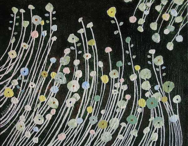 伸びる芽