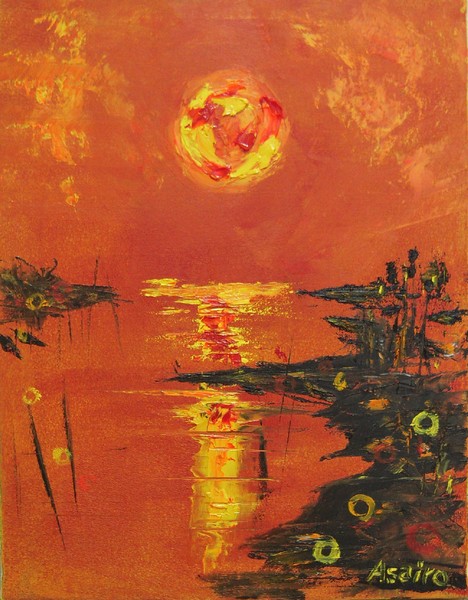 夕陽