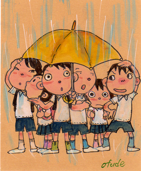 傘1本に