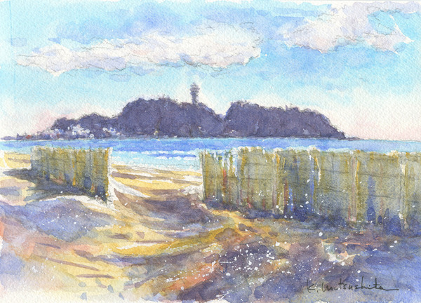 絵画  江の島 シーズン２ 新発売】 絵画 江の島 シーズン2 絵画 - 絵画