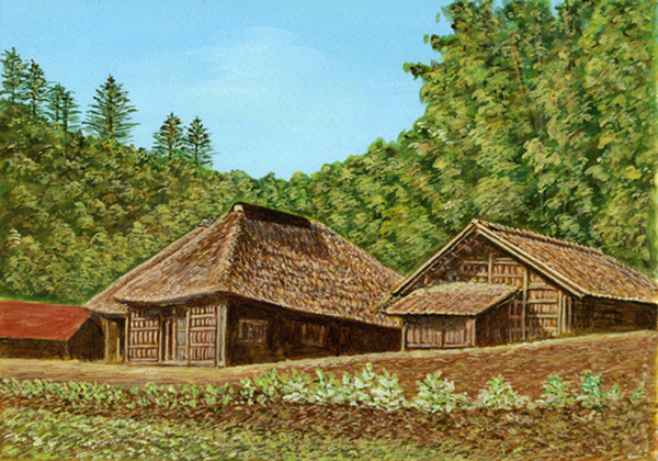 藁葺き屋根