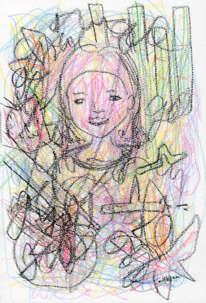 pink girl