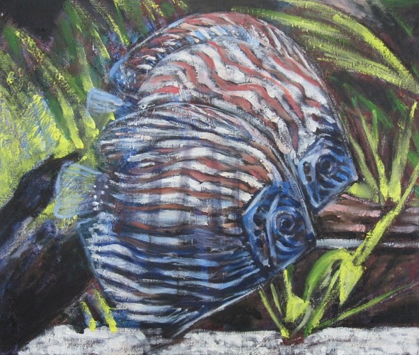 F10 油絵『鹿の骨の習作』 F10 油絵『鹿の骨の習作』