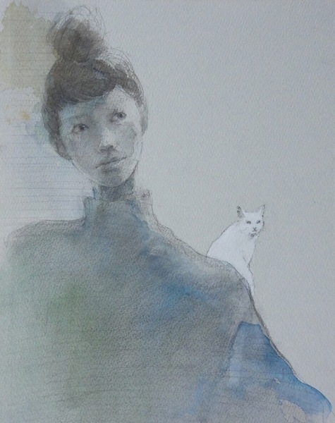 白ねこ