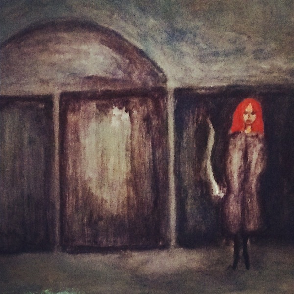 どこかの女、夜