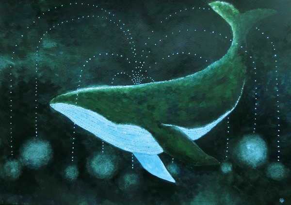 くじら」 by SANAE|Artmeter|暮らしを彩るアートが、きっと くじら」 by SANAE|Artmeter|暮らしを彩るアートが、きっと