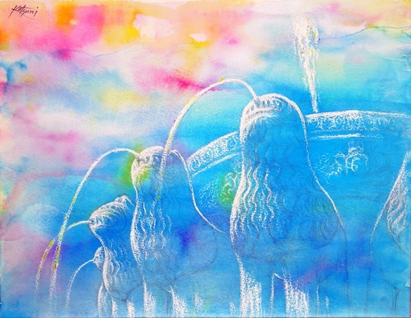 ライオンの噴水
