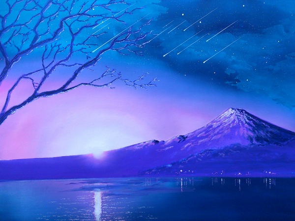 F4号 富士山 アクリル 風景画 富士夕景 アート 71uwHdit90L._UF350,350_QL80_.jpg