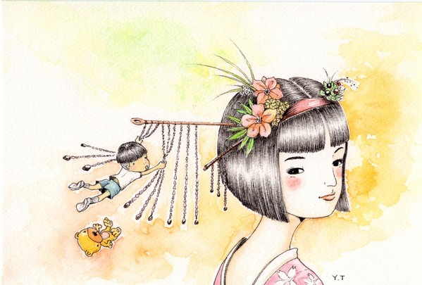 人物画 置いてかないで ひな子haaan Yoshiki T Art Meter