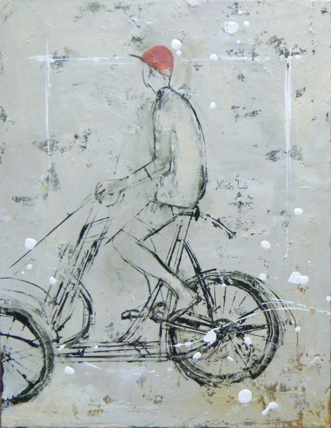 カンボジアの自転車