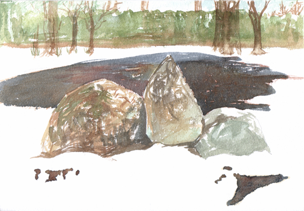 自作の岩彩画です！ 自作の岩彩画です！ 絵画