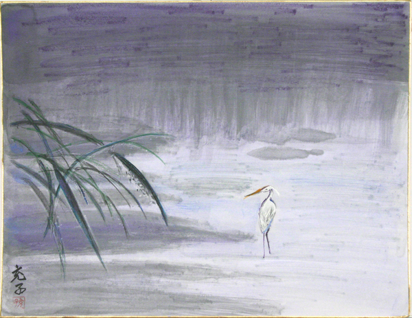 白鷺」 by ArtーDance｜Artmeter｜暮らしを彩るアートが、きっと