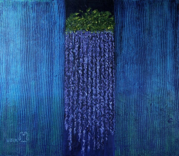 植物画 ウィステリア 二色筆々 Art Meter