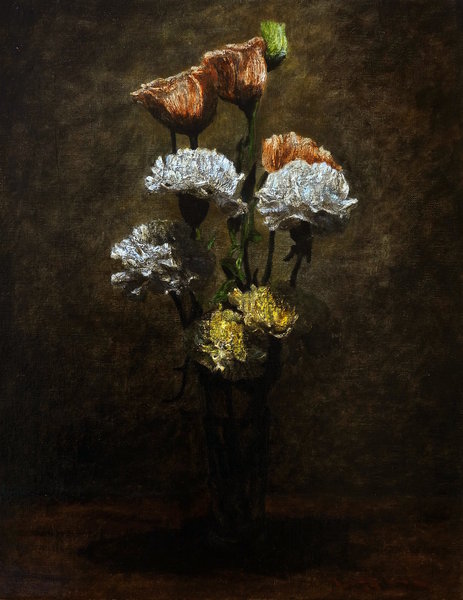 カーネーションとトルコ桔梗」 by 石川 裕樹｜Artmeter｜暮らしを彩る