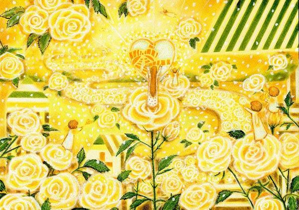 「幸福いっぱいなあれ」(美しき黄薔薇)