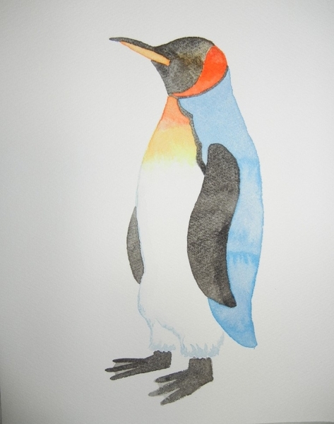 デッサン スケッチ画 キングペンギン Kt Bird Art Meter デッサン スケッチ画 キングペンギン Kt Bird Art Meter