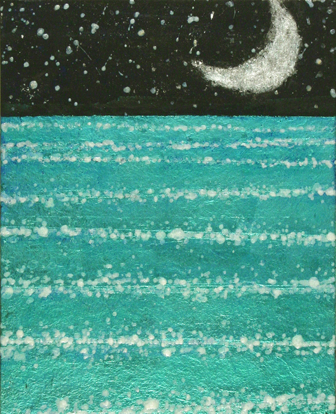 夜の海