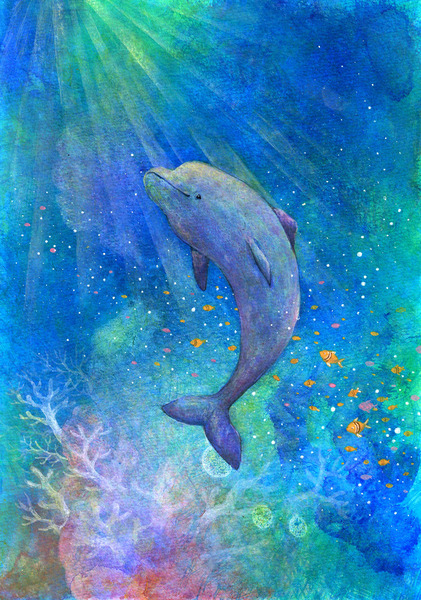Ocean」 by いちこ｜Artmeter｜暮らしを彩るアートが、きっと