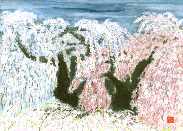 花曇り