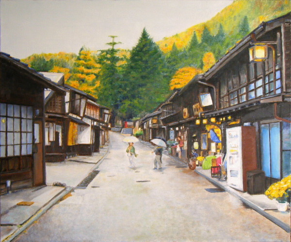 中山道奈良井宿