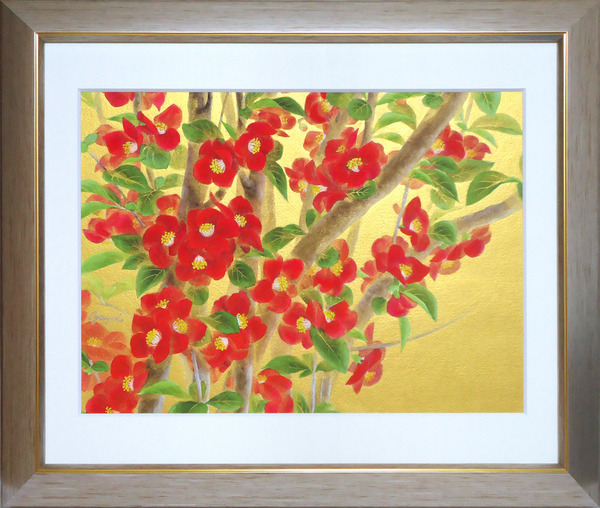 古典画 緋色の花 やよい Art Meter