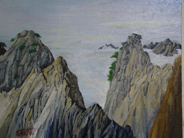 「桃源郷」 by さかえ(前林栄)|アート・絵画の販売(通販)サイト Artmeter 国内最大級のインディーズアート専門マーケットプレイス