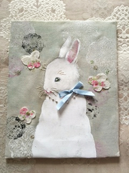 antique bunny