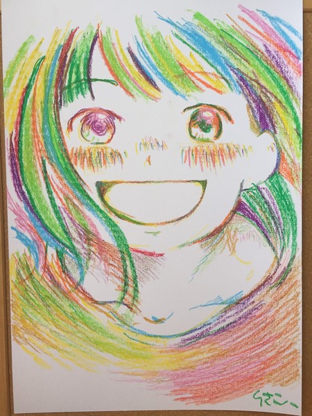 笑顔の少女