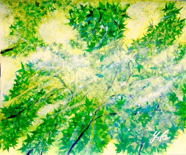 風景画 木漏れ日1 陽子 Art Meter