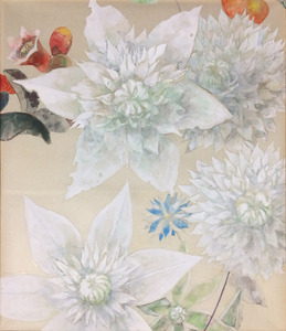 作品名:「白い花」 画家名:「千草々」 コメント:「2017上野の森美術館日本の自然なの描く展
w入選作品です」 ART-Meter