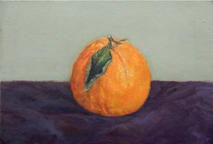 作品名:「オレンジ」 画家名:「Alpha」 コメント:「オレンジを描いた静物画です

Orange with leaf
Oil painting on board
Approximately 22.7 ×15.8㎝」 ART-Meter