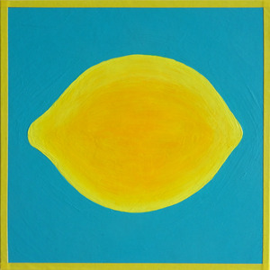 作品名:「レモン」 画家名:「佐藤雄一」 コメント:「色紙をカットしており厚さが3ミリほどあります。
そのまま壁掛可能です。
ニス(つや消し)でコーティング済み。」 ART-Meter