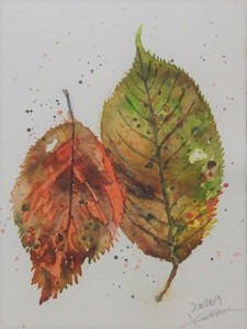 作品名:「落ち葉(桜)」 画家名:「kt'bird」 コメント:「落ち葉を拾い、家でじっと見ていると
熟成されたいい香りがします。」 ART-Meter