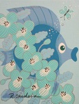 colorful fish flower