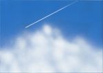 飛行機雲20191002